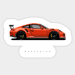 Pixelart GT3RS Sticker